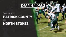 Recap: Patrick County  vs. North Stokes 2015
