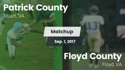 Matchup: Patrick County vs. Floyd County  2017