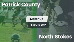 Matchup: Patrick County vs. North Stokes 2017