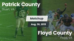 Matchup: Patrick County vs. Floyd County  2019