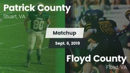 Matchup: Patrick County vs. Floyd County  2019