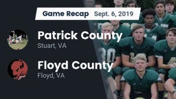 Recap: Patrick County  vs. Floyd County  2019
