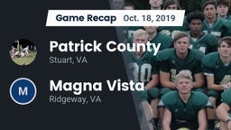 Recap: Patrick County  vs. Magna Vista  2019