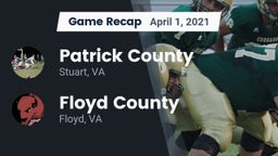Recap: Patrick County  vs. Floyd County  2021