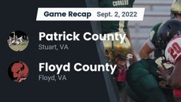 Recap: Patrick County  vs. Floyd County  2022