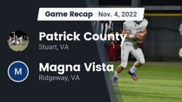 Recap: Patrick County  vs. Magna Vista  2022