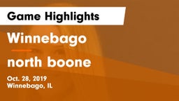 Winnebago  vs north boone Game Highlights - Oct. 28, 2019