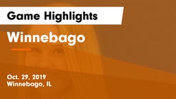 Winnebago  Game Highlights - Oct. 29, 2019