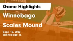 Winnebago  vs Scales Mound Game Highlights - Sept. 10, 2022