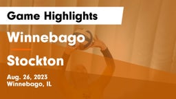 Winnebago  vs Stockton Game Highlights - Aug. 26, 2023