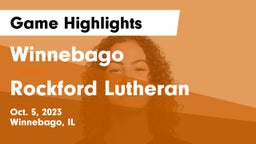 Winnebago  vs Rockford Lutheran Game Highlights - Oct. 5, 2023