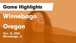 Winnebago  vs Oregon  Game Highlights - Oct. 12, 2023