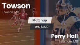 Matchup: Towson vs. Perry Hall  2017