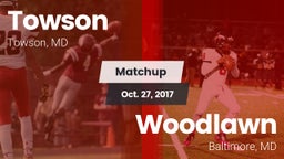 Matchup: Towson vs. Woodlawn  2017