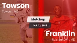 Matchup: Towson vs. Franklin  2019