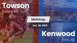 Matchup: Towson vs. Kenwood  2019