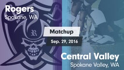 Matchup: Rogers vs. Central Valley  2016