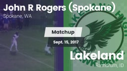 Matchup: John R Rogers High S vs. Lakeland  2017