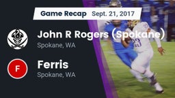 Recap: John R Rogers  (Spokane) vs. Ferris  2017