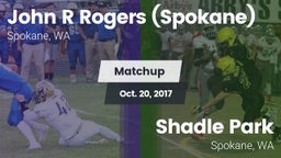 Matchup: John R Rogers High S vs. Shadle Park  2017