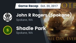 Recap: John R Rogers  (Spokane) vs. Shadle Park  2017