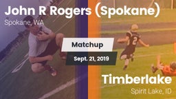 Matchup: John R Rogers High S vs. Timberlake  2019