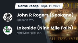 Recap: John R Rogers  (Spokane) vs. Lakeside  (Nine Mile Falls) 2021