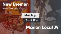 Matchup: New Bremen vs. Marion Local JV 2016