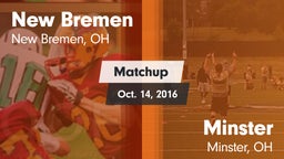 Matchup: New Bremen vs. Minster  2016