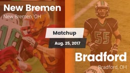 Matchup: New Bremen vs. Bradford  2017