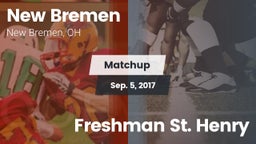 Matchup: New Bremen vs. Freshman St. Henry 2017