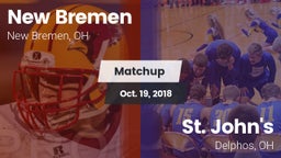 Matchup: New Bremen vs. St. John's  2018