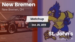 Matchup: New Bremen vs. St. John's  2019