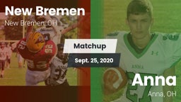 Matchup: New Bremen vs. Anna  2020