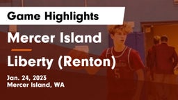 Mercer Island  vs Liberty  (Renton) Game Highlights - Jan. 24, 2023