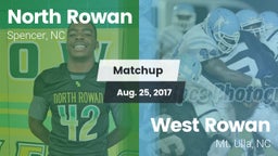 Matchup: North Rowan vs. West Rowan  2017