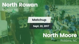Matchup: North Rowan vs. North Moore  2017
