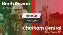 Matchup: North Rowan vs. Chatham Central  2017