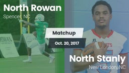 Matchup: North Rowan vs. North Stanly  2017