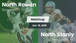Matchup: North Rowan vs. North Stanly  2018