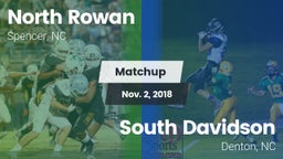 Matchup: North Rowan vs. South Davidson  2018