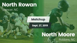 Matchup: North Rowan vs. North Moore  2019