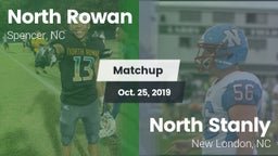 Matchup: North Rowan vs. North Stanly  2019