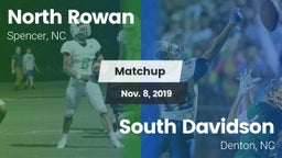 Matchup: North Rowan vs. South Davidson  2019