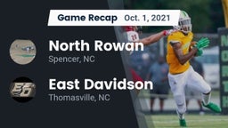 Recap: North Rowan  vs. East Davidson  2021