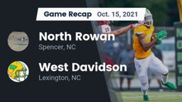 Recap: North Rowan  vs. West Davidson  2021