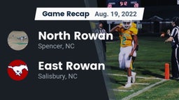 Recap: North Rowan  vs. East Rowan  2022