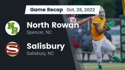 Recap: North Rowan  vs. Salisbury  2022