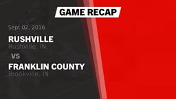 Recap: Rushville  vs. Franklin County  2016