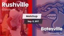 Matchup: Rushville vs. Batesville  2017